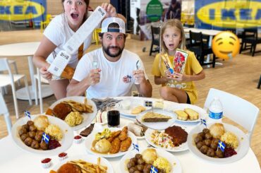 We order EVERYTHING from the IKEA menu!!!