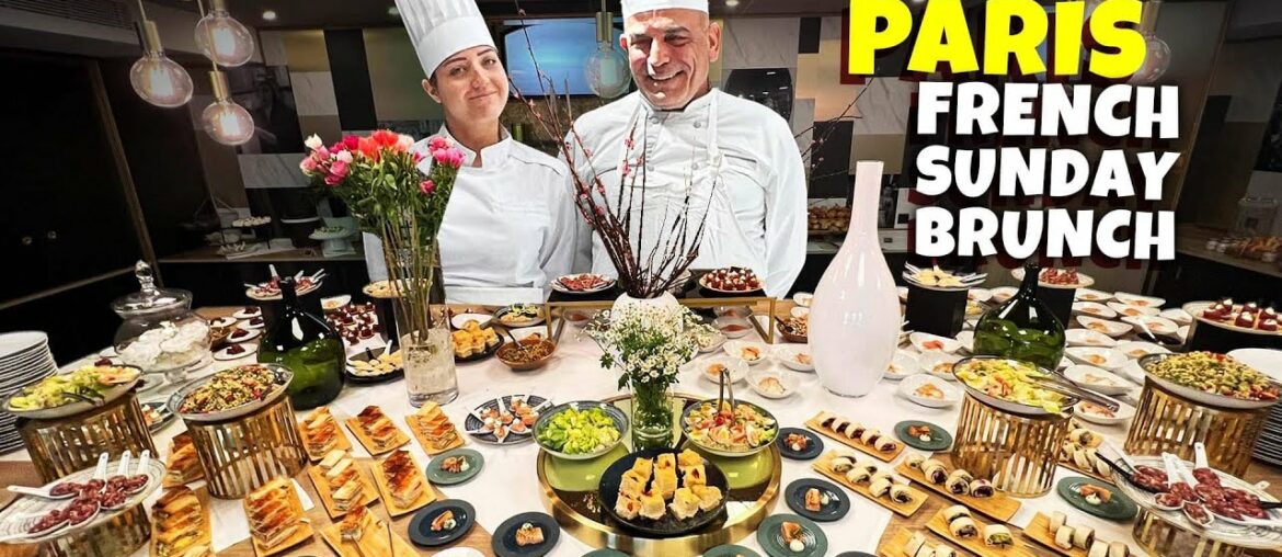 All You Can Eat FRENCH SUNDAY BRUNCH vs DINNER BUFFET in Paris France
