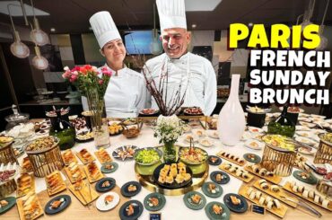 All You Can Eat FRENCH SUNDAY BRUNCH vs DINNER BUFFET in Paris France