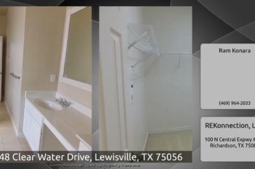 748 Clear Water Drive, Lewisville, TX 75056