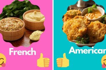 American Vs French Food Taste Test