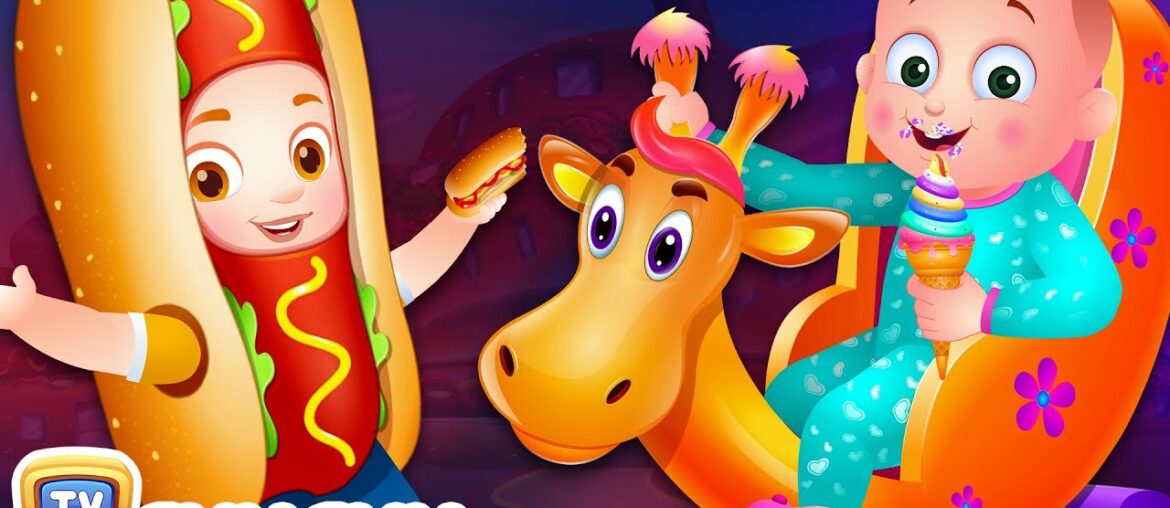 Food Alphabets ABC Phonics Song - A For Apple Pie - Alphabet Rhymes with Sounds for Children