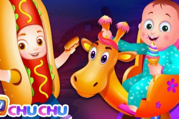 Food Alphabets ABC Phonics Song - A For Apple Pie - Alphabet Rhymes with Sounds for Children