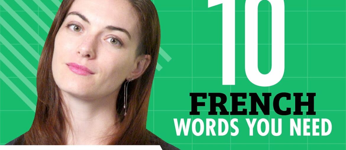10 French Words You Need - Daily Life Vocabulary #5