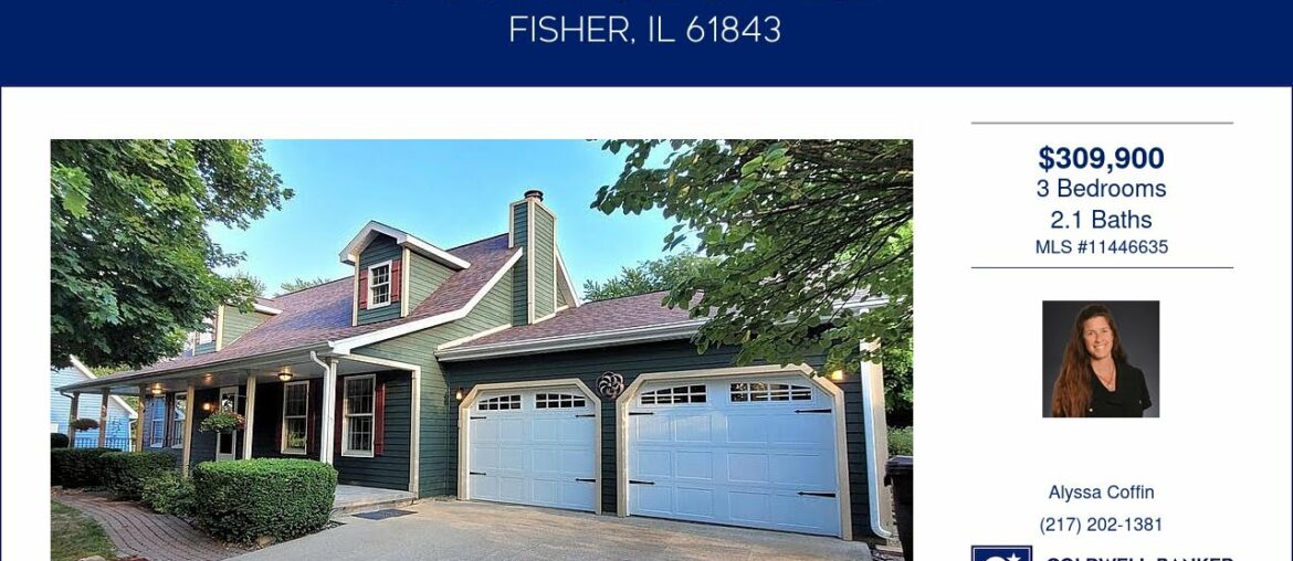 5 School Street Fisher Illinois Homes for Sale | www.coldwellhomes.com