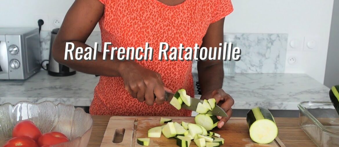Living Alone in Paris /Cooking French food on a rainy summer day (cooking ratatouille...)