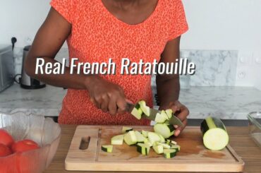 Living Alone in Paris /Cooking French food on a rainy summer day (cooking ratatouille...)