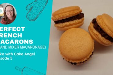 PERFECT FRENCH MACARONS recipe |  stand mixer macaronage method