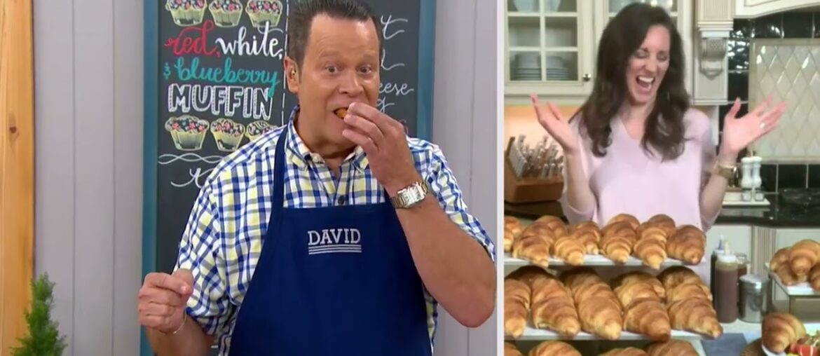 Authentic Gourmet 20, 40, or 60 French Butter Croissants on QVC