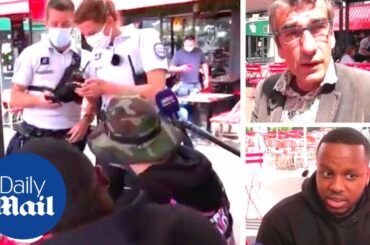 French people react to police enforcing Covid-19 passports at bars and restaurants