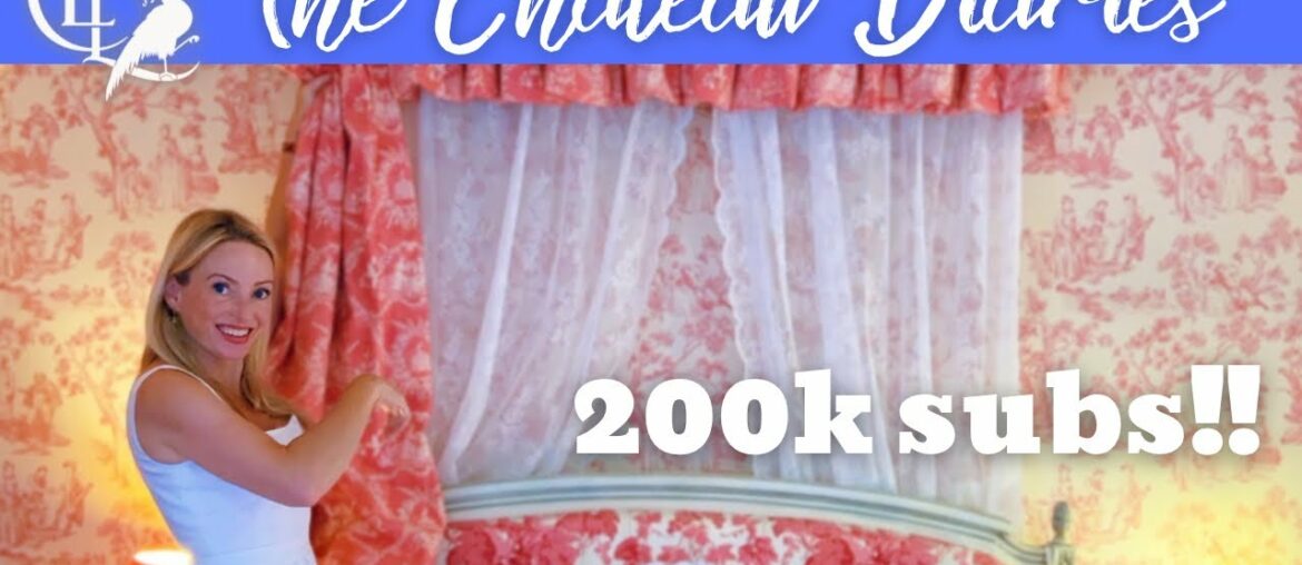 CELEBRATING 200,000 SUBS + DECORATING the CHATEAU with FLEA MARKET FINDS!