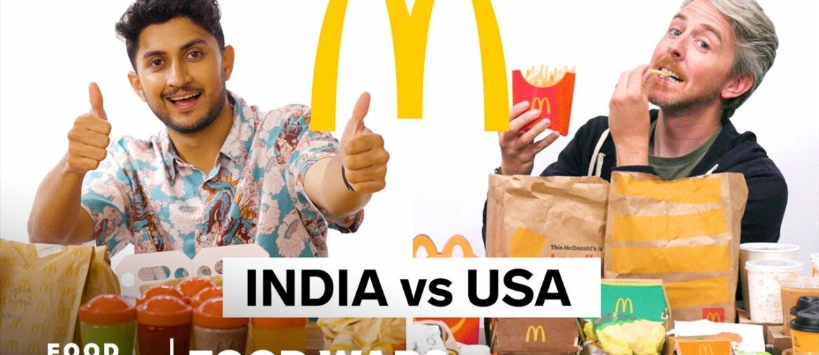 US vs India McDonald’s | Food Wars | Food Insider
