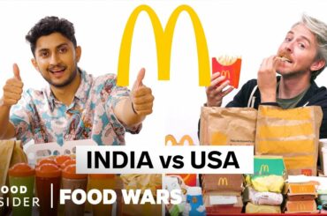 US vs India McDonald’s | Food Wars | Food Insider