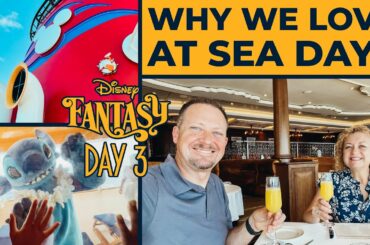 Having Fun Separately & Together | Palo Brunch | Wine Tasting | At Sea Day - Disney Fantasy Day 3