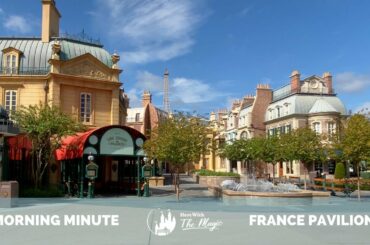 Take a Stroll Through the Streets of Paris at EPCOT - World Showcase - Walt Disney World in 4K (HD)