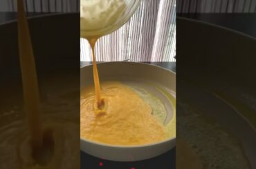 Classic french omelette -Recipe in description #shorts #breakfast #omelette #eggs