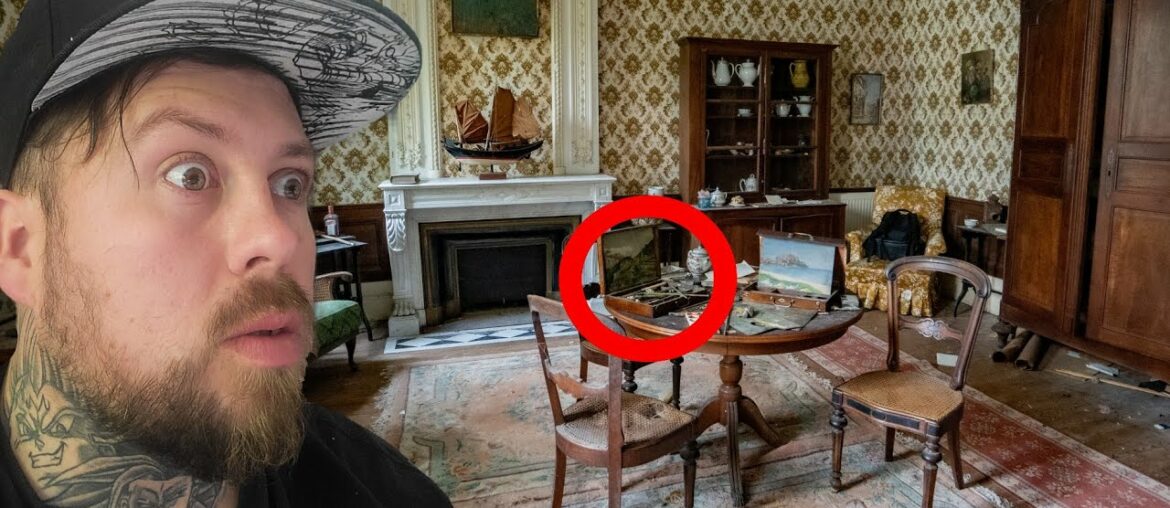 SHOCKING DISCOVERY AT FAMOUS PERSONS ABANDONED HOUSE