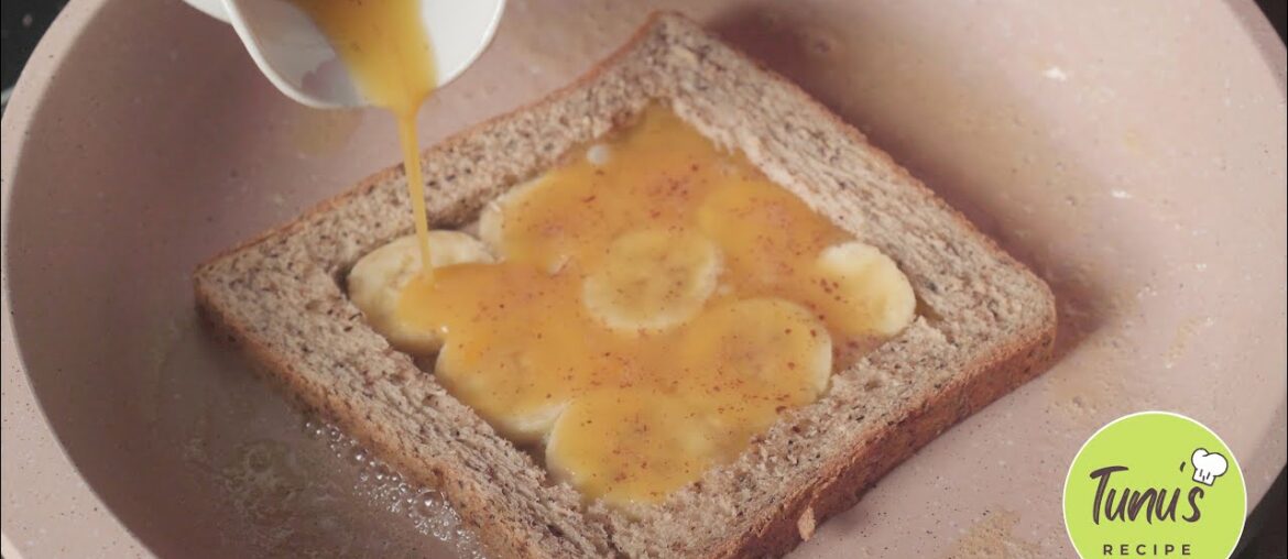5 minutes recipe | Banana French Toast 5 minutes recipe | Banana French Toast