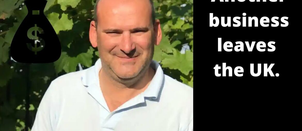 Wine wholesaler leaves the UK for France over Brexit paper work and red tape.