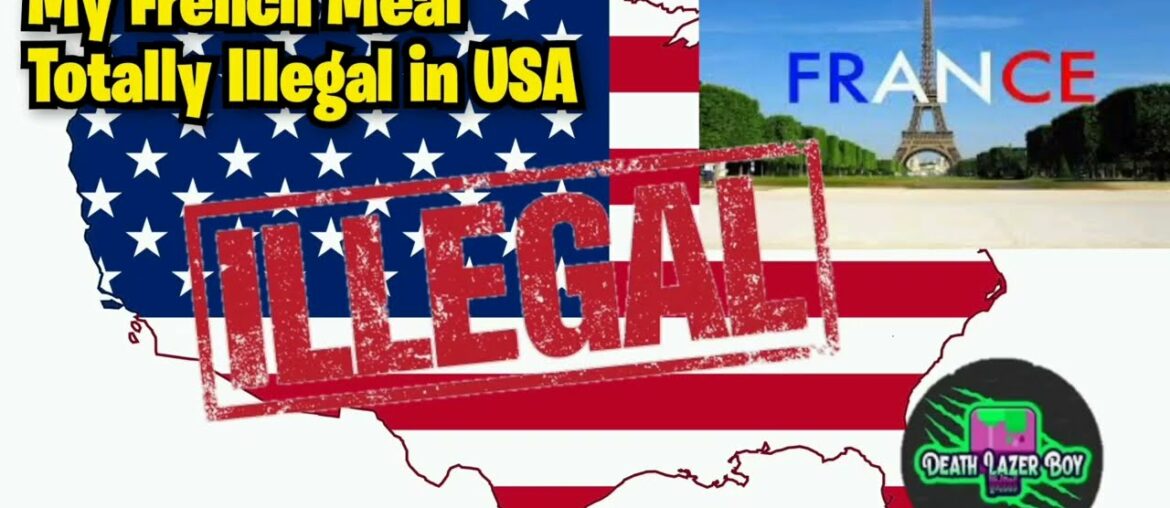 French Meal Illegal in the USA wine cheese
