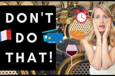 French Dining Tips I What Not to Do in France!