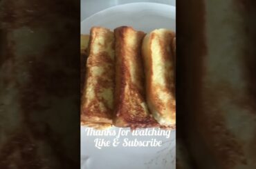 Quick Breakfast/Snack | Sweet French Toast | Egg Bread Recipe For Breakfast | Sweet Egg Bread Toast
