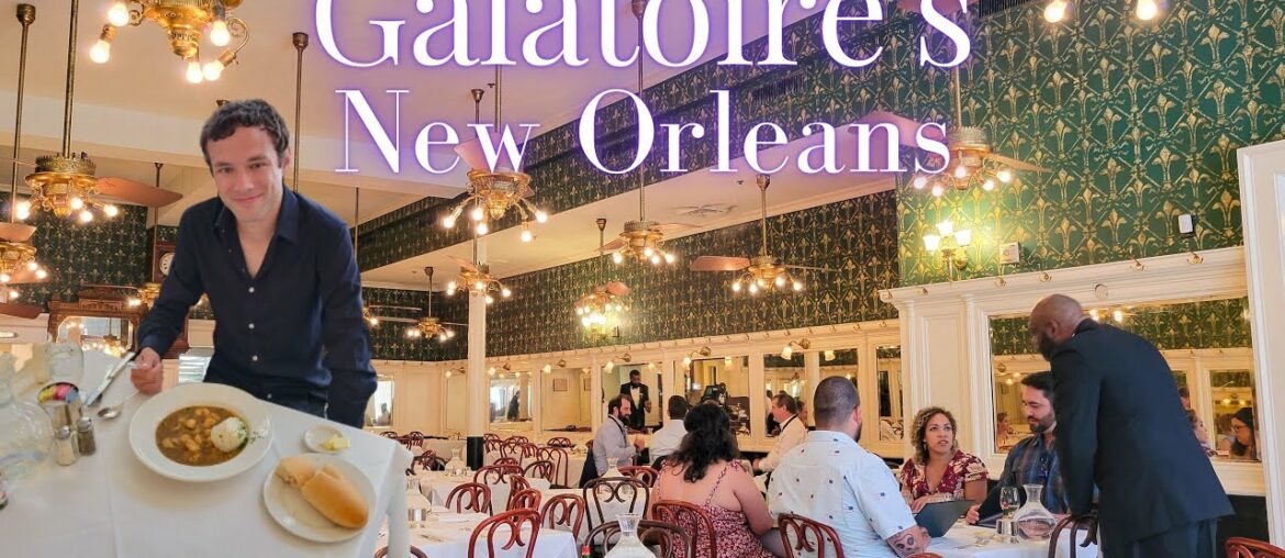 Eating at Galatoire's. An Iconic and Historic New Orleans Creole Restaurant Eating at Galatoire's. An Iconic and Historic New Orleans Creole Restaurant