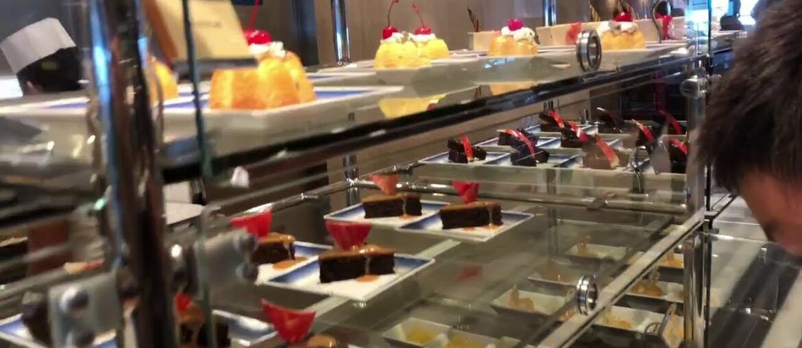 The Norwegian Bliss Cruise Ship Lunch Buffet – NCL Free Dining – Alaska Trip The Norwegian Bliss Cruise Ship Lunch Buffet - NCL Free Dining - Alaska Trip