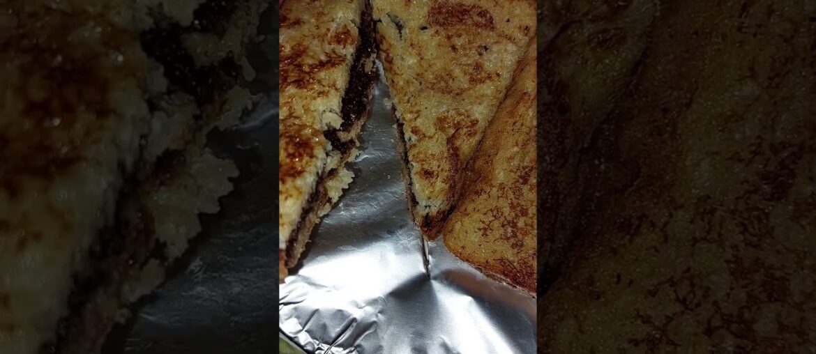 Nutella French toast #shorts #viralshorts #youtubeshorts #food #cooking #recipes @Aroosha's World
