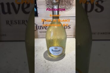 Focsentosa Ruinart Blanc de Blancs Champagne N.V. #champagne #Ruinart #winelover #wine #champion