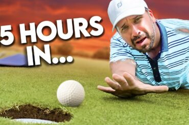 Can I SURVIVE 100 HOLES of golf in a row?!