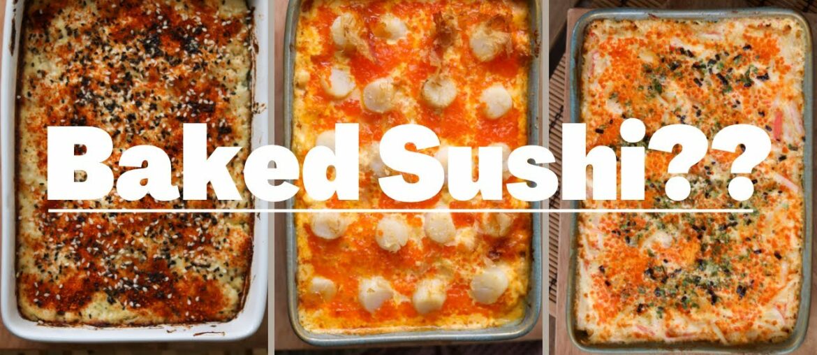 3 Easy Sushi Bake Recipes | Baked Sushi 3 Easy Sushi Bake Recipes | Baked Sushi