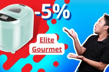 Best budget Elite Gourmet EBM8103M Programmable Bread Maker Machine Review 2022