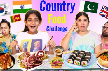 Food Challenge - Guess the COUNTRY Name | MyMissAnand