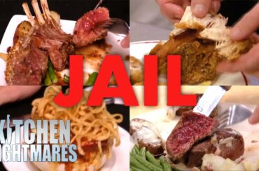 overcook fish believe it or not jail overcook chicken also jail | Kitchen Nightmares