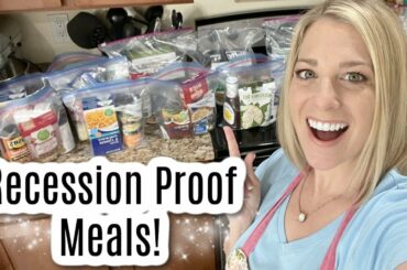Pantry Meal Kits For Budget, Recession Proof Meals