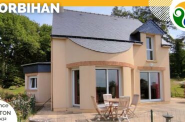 FRENCH HOMES FOR SALE - Contempory 4-5 bedroom house near the Guerledan lake