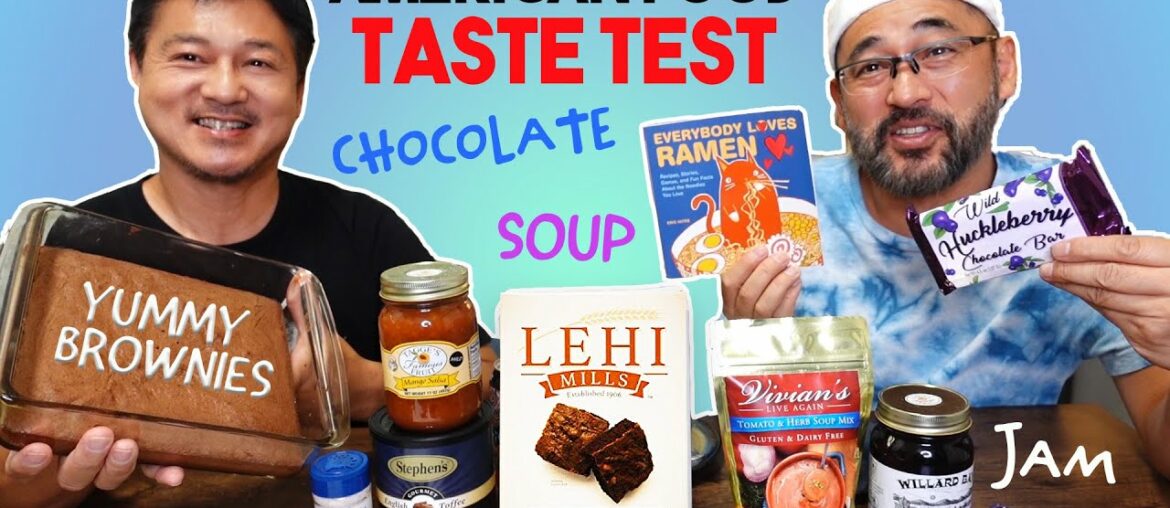 Trying American Food from Utah State