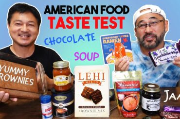 Trying American Food from Utah State