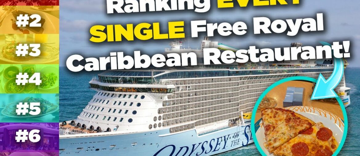 Ranking EVERY SINGLE Free Restaurant on a Royal Caribbean cruise ship Ranking EVERY SINGLE Free Restaurant on a Royal Caribbean cruise ship
