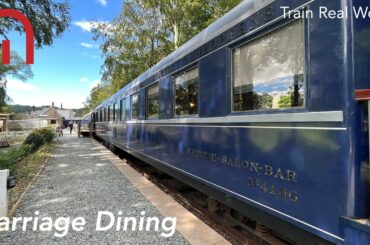 Train Real World - Carriage Dining at Bassenthwaite Lake Station