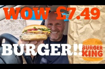 New FARMHOUSE ANGUS BURGER at BURGER KING review