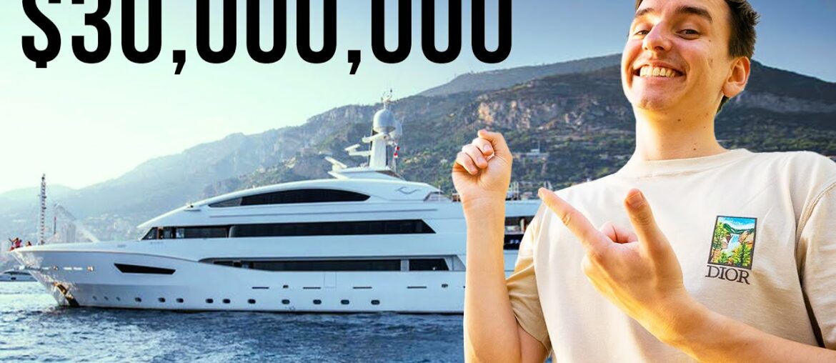 $30,000,000 YACHT TOUR!!! $30,000,000 YACHT TOUR!!!