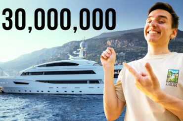$30,000,000 YACHT TOUR!!!