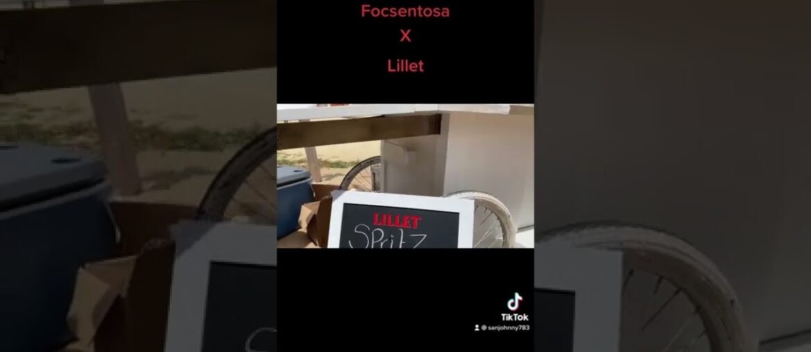 Focsentosa xLillet #lillet #drinks #sgrestaurant