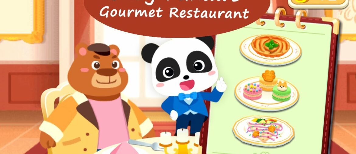 Baby Panda's Gourmet Restaurant - Learn How to Cook Gourmet French Food! | BabyBus Games
