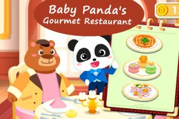 Baby Panda's Gourmet Restaurant - Learn How to Cook Gourmet French Food! | BabyBus Games