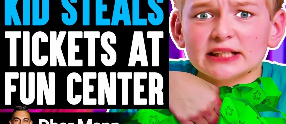 KID STEALS Tickets At FUN CENTER, He Lives To Regret It | Dhar Mann KID STEALS Tickets At FUN CENTER, He Lives To Regret It | Dhar Mann