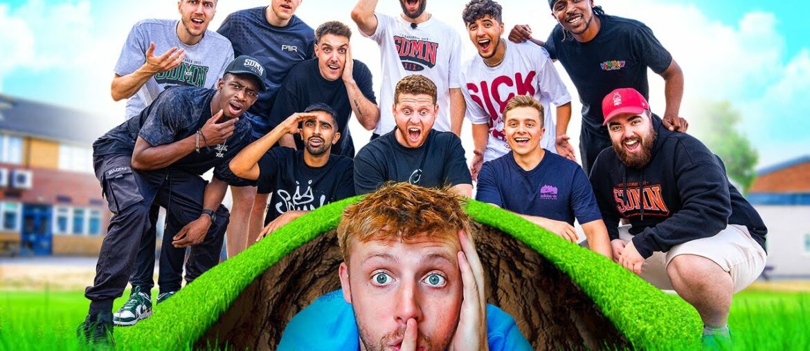 SIDEMEN HIDE AND SEEK IN A SCHOOL