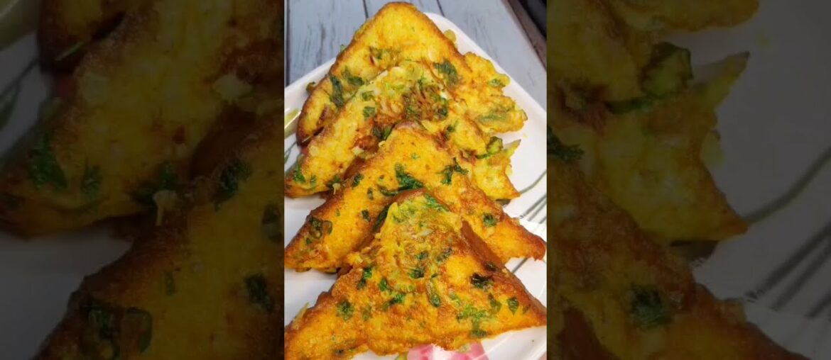 masala French toast recipe l quick breakfast recipes#shorts #breakfastrecipe #frenchtoast